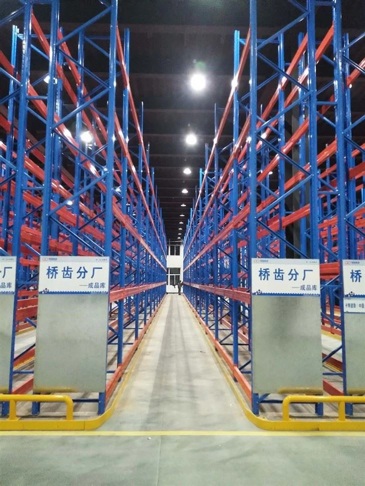 Palletstellingen voor smalle gangpaden